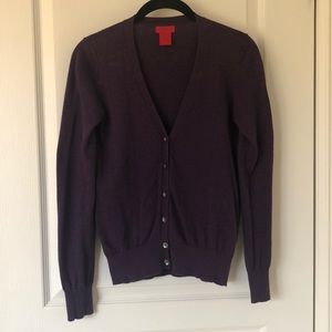 Purple Cardigan